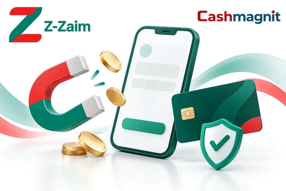 Оформление онлайн-займа Cashmagnit