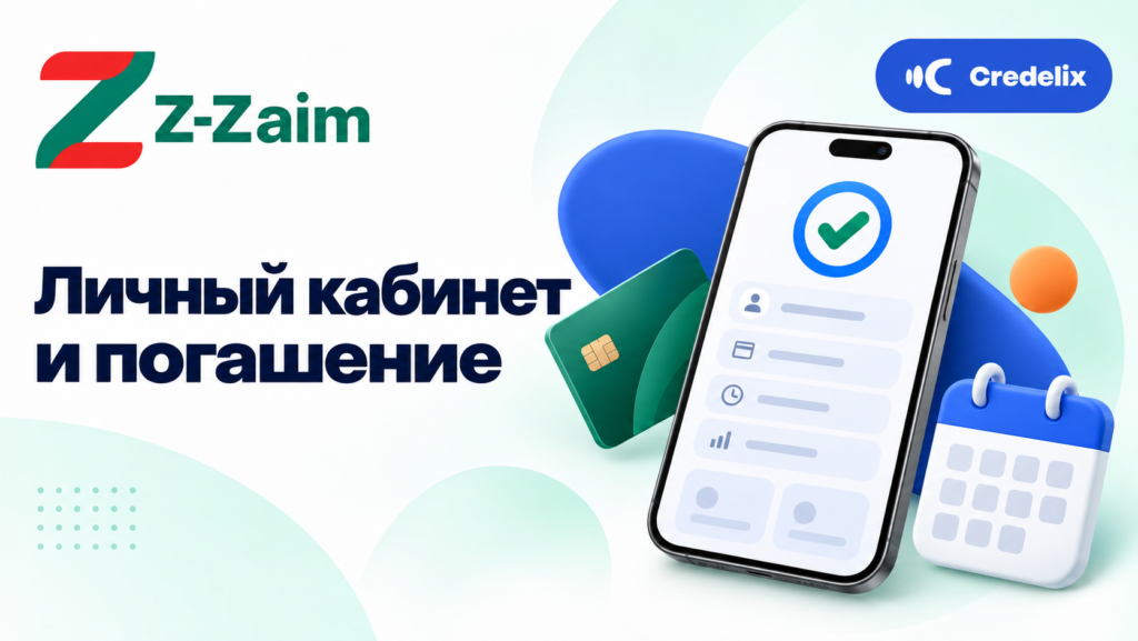 Credelix — личный кабинет и погашение займа