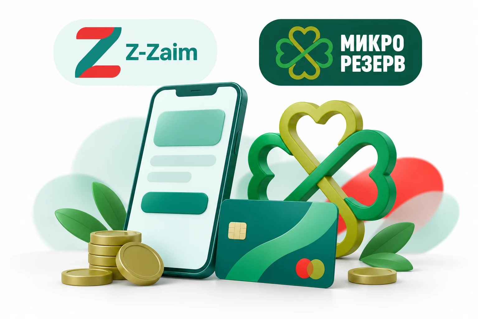Микро резерв — оформление займа онлайн, иллюстрация Z-Zaim